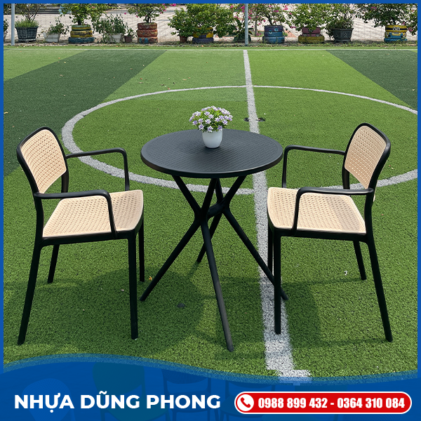 Ghế giả mây có tay	